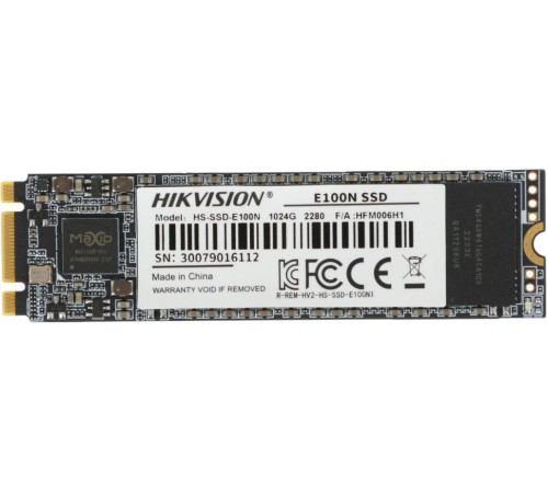 SSD накопитель Hikvision M.2 HIKSEMI 1.0Tb (HS-SSD-FUTUREX LITE 1024G)