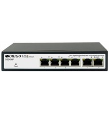 Коммутатор Origo Smart Managed L2 PoE Switch 4 x 1000Base-T PoE+ (OS2406P/60W/A1A)