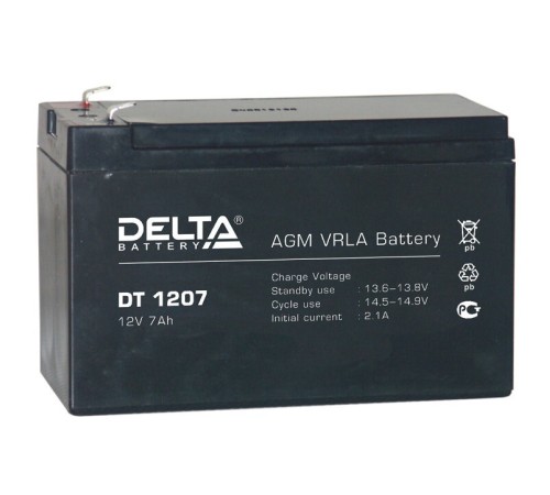 Аккумулятор Delta GP 1207