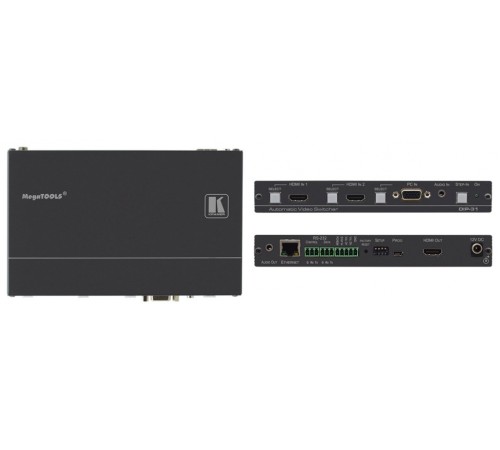 Матричный коммутатор Kramer автоматический 2хHDMI (DIP-31)