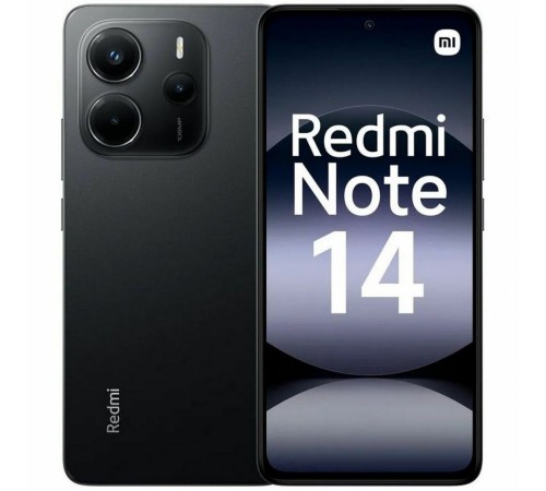 Смартфон Xiaomi Redmi Note 14 8+256Gb черный (MZB0IKWRU)