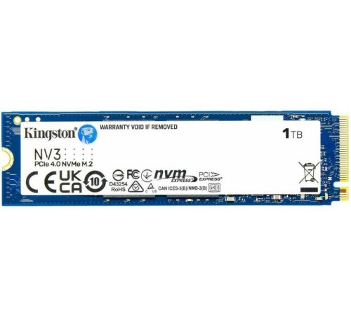 SSD накопитель Kingston 4Tb NV3 (SNV3S/4000G)