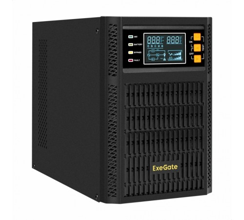 ИБП ExeGate On-line PowerExpert TL-1000.LCD.AVR.2SH.USB.RS232.SNMP (EX296947RUS)