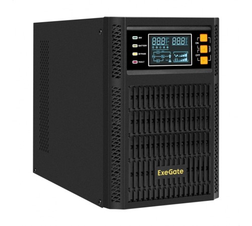 ИБП ExeGate On-line PowerExpert TL-2000.LCD.AVR.3SH.USB.RS232.SNMP (EX296948RUS)