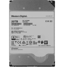 Жёсткий диск Western Digital Ultrastar DC HC560 20Tb 0F38765 (WUH722020BLE604)