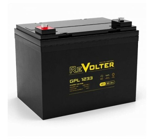 Аккумулятор Revolter 12V / 33Ah (GPL 1233)