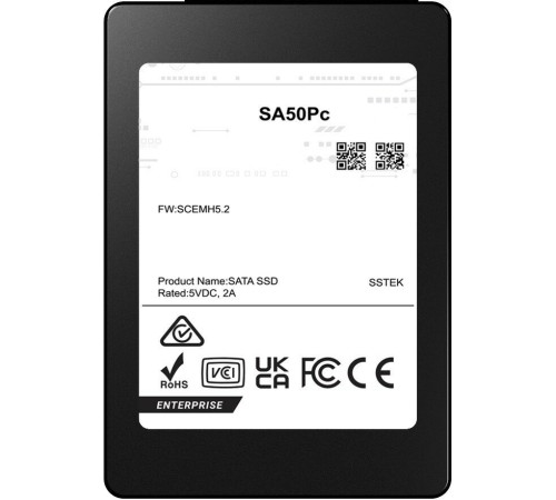 SSD накопитель Phison 1.92Tb SA50Pc (S1201K001T92P022T3000)