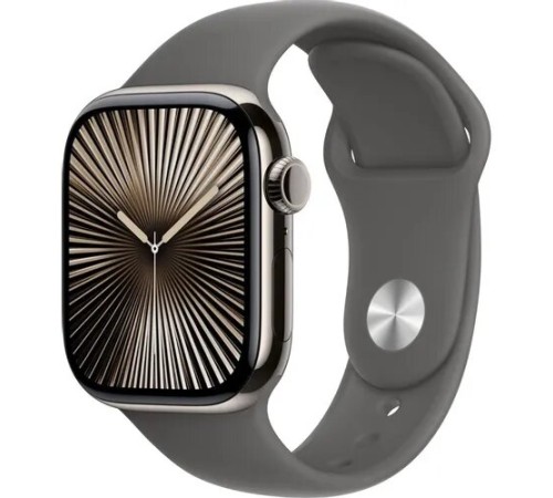 Смарт-часы Apple Watch Series 10 A3001, 42мм, серый/титан (MWXE3ZP/A)