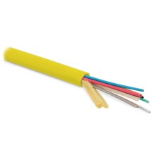 Волоконно-оптический кабель Hyperline FO-MB-IN-9S-48-LSZH-YL
