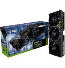 Видеокарта Palit nVidia GeForce RTX 5080 GamingPro OC 16Gb (NE75080S19T2-GB2031A)