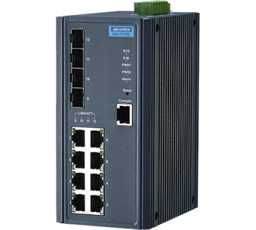Коммутатор Advantech EKI-7712E-4F-AE