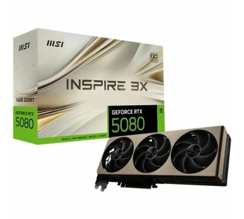 Видеокарта MSI RTX 5080 16G INSPIRE 3X OC