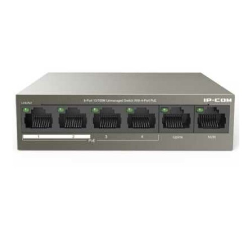 Коммутатор IP-Com F1106P-4-63W