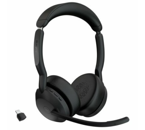 Гарнитура Jabra Evolve2 55 Link380c MS Stereo Black (25599-999-899)