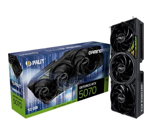Видеокарта Palit nVidia GeForce RTX 5070 GamingPro 12Gb (NE75070019K9-GB2050A)