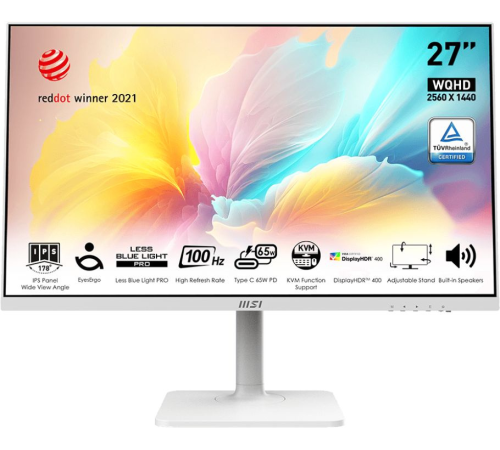 Монитор MSI Modern MD272QXPW (9S6-3PB19H-299)