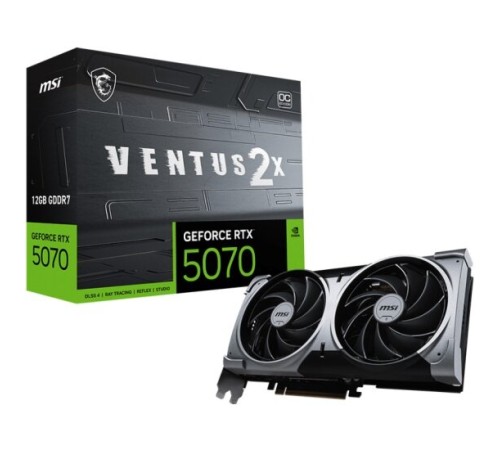 Видеокарта MSI RTX 5070 12G VENTUS 2X OC