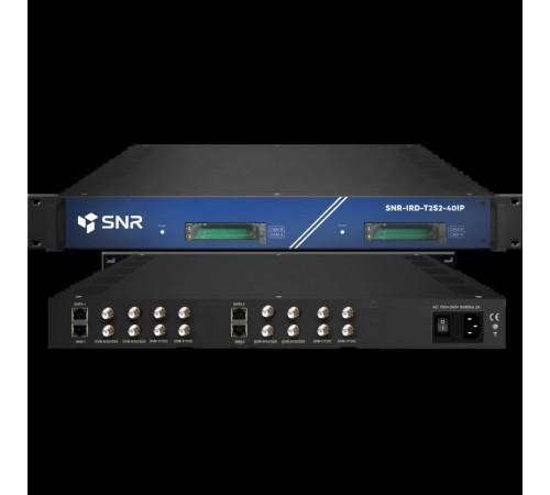 Приемник SNR-IRD-T2S2-40IP