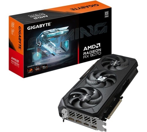 Видеокарта Gigabyte AMD Radeon RX 9070 16Gb (GV-R9070GAMING OC-16GD)