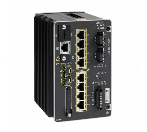 Коммутатор CIsco Catalyst IE3300 (IE-3300-8T2S-E)