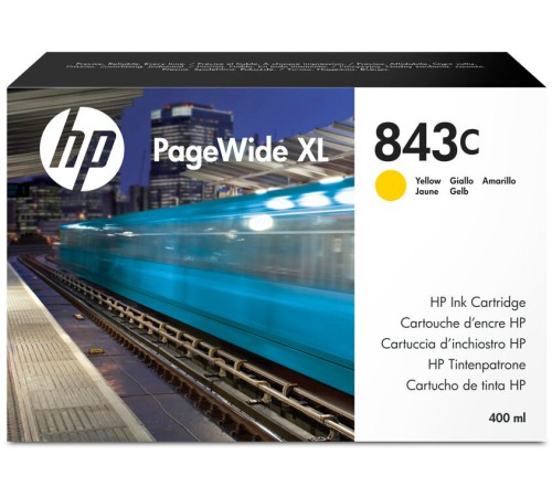 Картридж HP 843C 400-ml Yellow (C1Q68A)