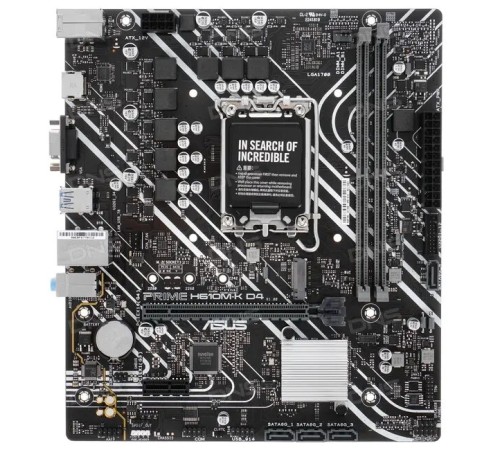 Материнская плата Asus Prime H610M-K D4 (90MB1HN0-M0EAY0)