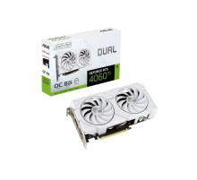 Видеокарта Asus RTX 4060 Ti 8Gb DUAL-RTX4060TI-O8G-EVO-WHITE (90YV0J4B-M0NA00)