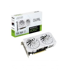 Видеокарта Asus RTX 4060 Ti 8Gb DUAL-RTX4060TI-O8G-EVO-WHITE (90YV0J4B-M0NA00)