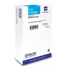 Картридж Epson T7542 голубой (C13T754240)