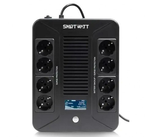 ИБП SmartWatt UPS SAFE PRO LCD 600