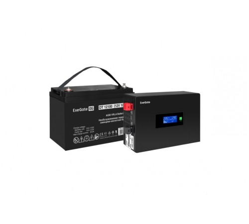 ИБП Exegate комплект EX295993RUS + батарея 100Aч EX282985RUS (EX297418RUS)