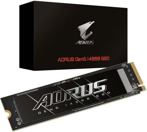 SSD накопитель Gigabyte Aorus Gen5 14000 2Tb (AG514K2TB)