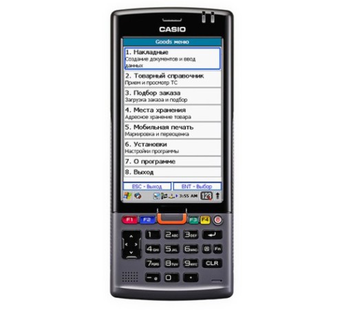 Терминал сбора данных Casio IT-G500-C21E (IT-G500-C21E-B)