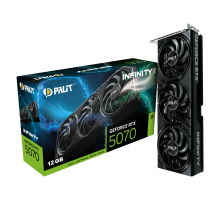 Видеокарта Palit nVidia GeForce RTX 5070 Infinity 3 OC 12Gb (NE75070S19K9-GB2050S)