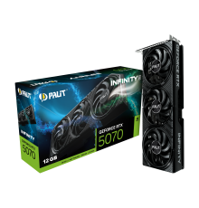 Видеокарта Palit nVidia GeForce RTX 5070 Infinity 3 OC 12Gb (NE75070S19K9-GB2050S)