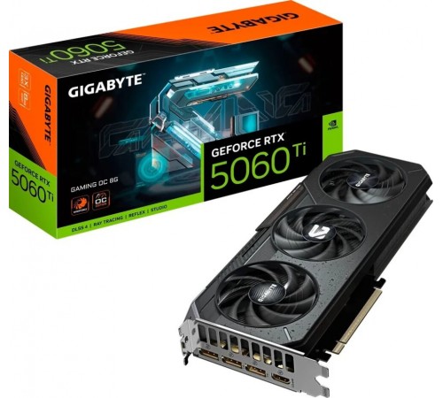 Видеокарта Gigabyte nVidia GeForce RTX 5060 Ti 8Gb (GV-N506TWF2OC-8GD)