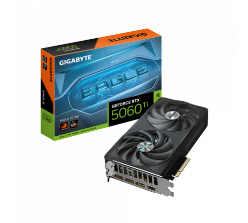 Видеокарта GigaByte nVidia GeForce RTX 5060 Ti 16Gb (GV-N506TEAGLE OC-16GD)
