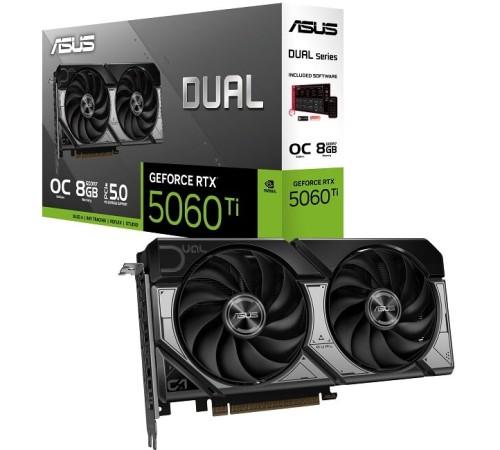 Видеокарта Asus nVidia GeForce RTX 5060 Ti 8Gb PRIME-RTX5060TI-O8G (90YV0MP0-M0NA00)