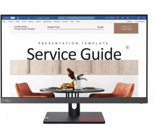 Монитор Lenovo ThinkVision S24i-30 (63DEKAT3UK)