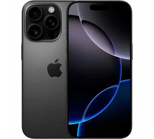 Смартфон Apple iPhone 16 Pro 128GB Black Titanium (MYND3QN/A)