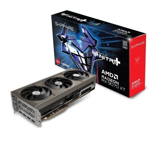 Видеокарта Sapphire AMD Radeon RX 9070 XT Nitro+ OC 16Gb (11348-01-20G)