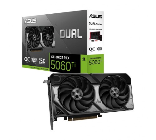 Видеокарта Asus GeForce RTX 5060 Ti 16Gb TUF-RTX5060TI-O16G-GAMING (90YV0MG0-M0NA00)