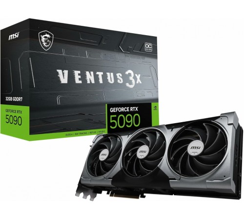 Видеокарта MSI RTX 5090 32G VENTUS 3X OC