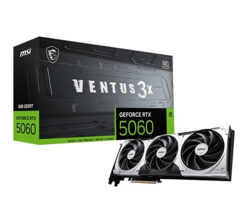 Видеокарта MSI RTX 5060 8G VENTUS 3X OC