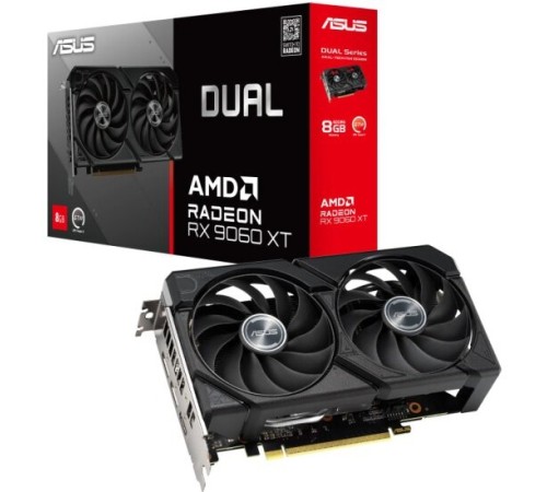 Видеокарта Asus DUAL-RX9060XT-8G (90YV0MI1-M0NA00)