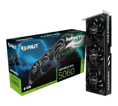 Видеокарта Palit nVidia GeForce RTX 5060 Infinity 3 8Gb (NE75060019P1-GB2063S)