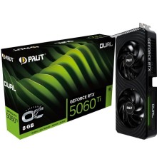 Видеокарта Palit nVidia GeForce RTX 5060 Ti Dual OC 8Gb (NE7506TT19P1-GB2062D)