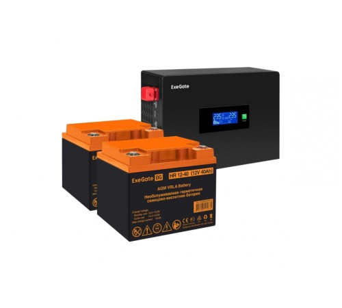 ИБП Exegate комплект EX295994RUS + батарея 40Aч EX282979RUS (EX297431RUS)
