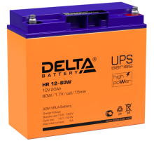 Аккумулятор Delta HR 12-80 W
