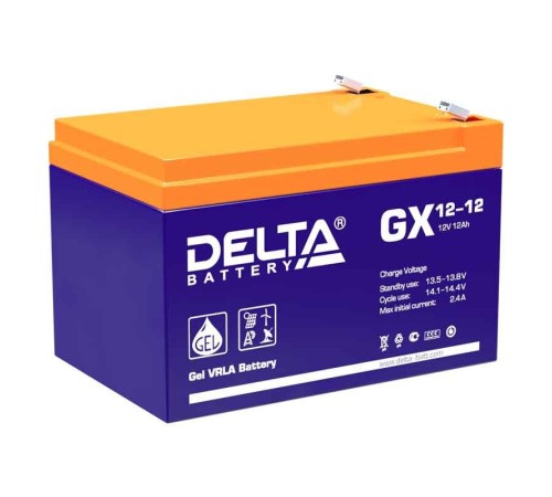 Аккумулятор Delta GX 12-12